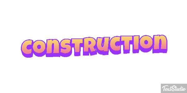 Construction Texteffekt