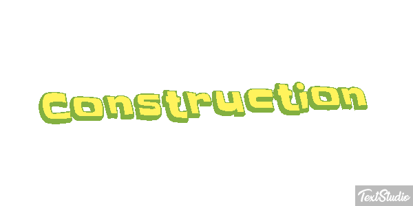Construction Texteffekt