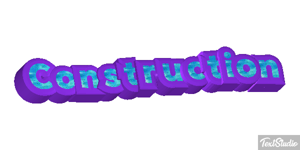 Construction Texteffekt