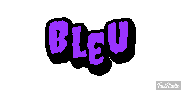 Bleu Efekt tekstowy