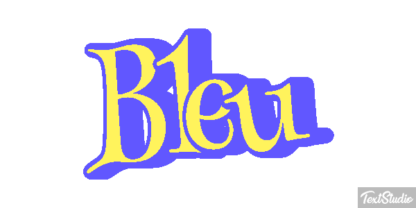 Bleu Efekt tekstowy