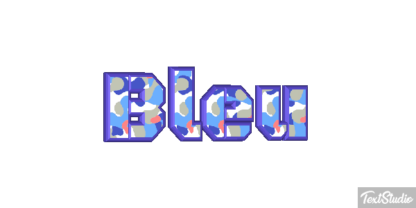 Bleu Efekt tekstowy