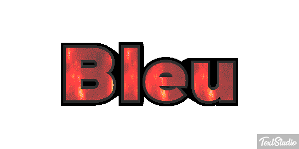 Bleu Efekt tekstowy