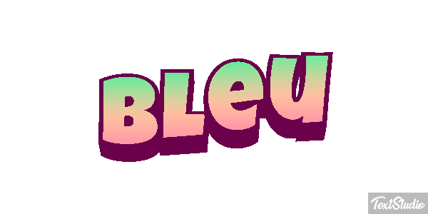 Bleu Efekt tekstowy