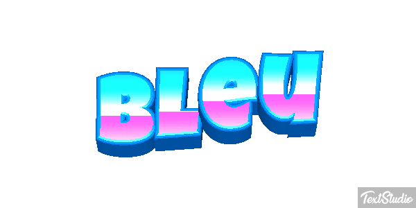 Bleu Efekt tekstowy