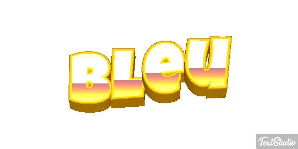 Bleu Efekt tekstowy