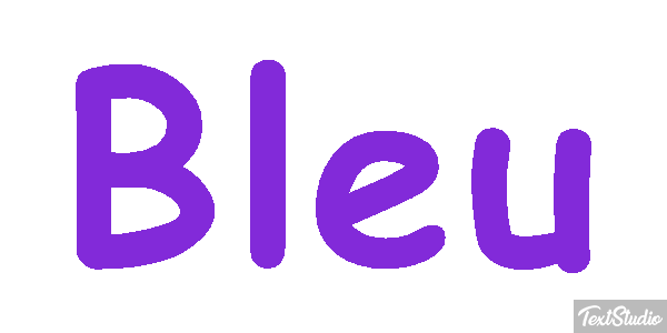 Bleu Efekt tekstowy