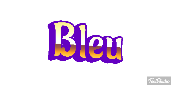 Bleu Efekt tekstowy