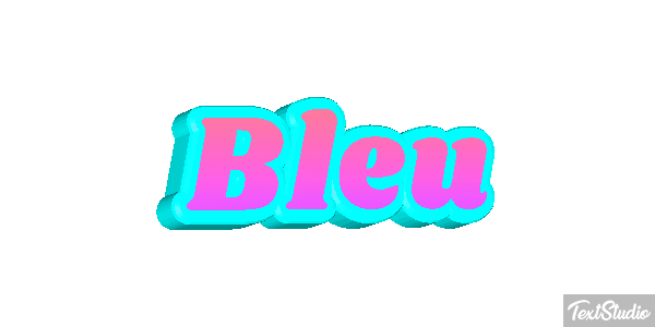 Bleu Efekt tekstowy