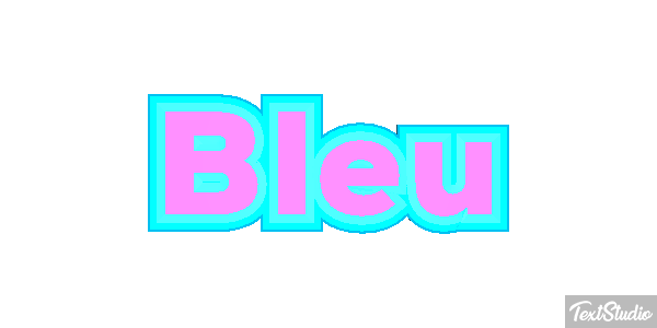 Bleu Efekt tekstowy