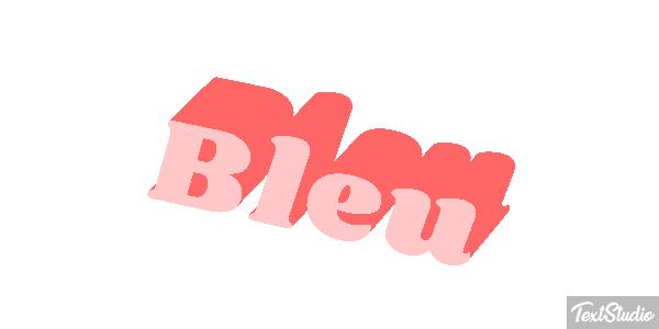 Bleu Efekt tekstowy