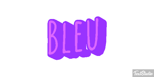 Bleu Efekt tekstowy