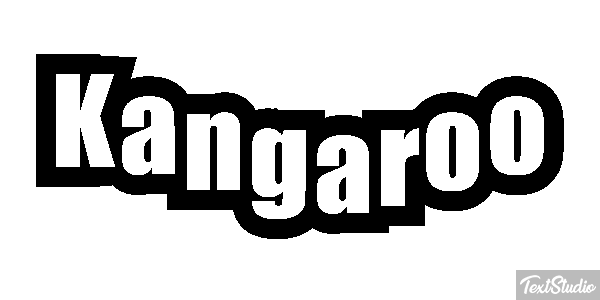 Kangaroo Text effect