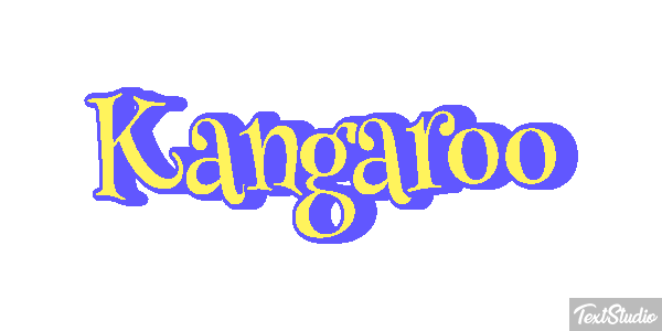 Kangaroo Text effect