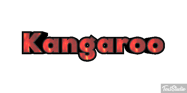 Kangaroo Text effect