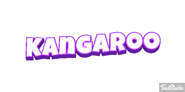 Kangaroo Text effect