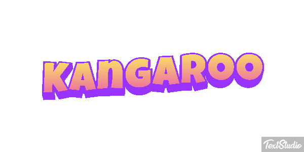 Kangaroo Text effect