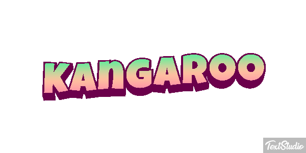 Kangaroo Text effect