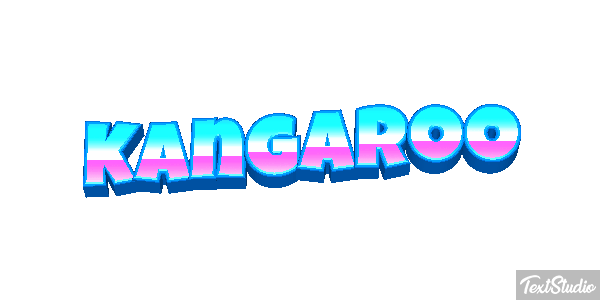 Kangaroo Text effect
