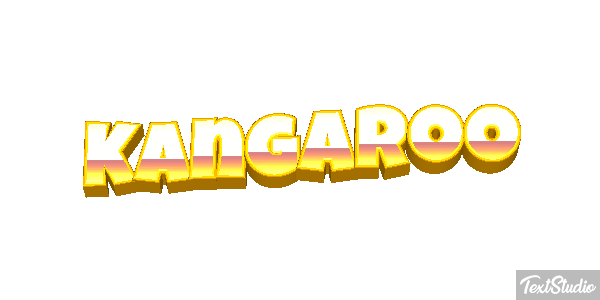 Kangaroo Text effect