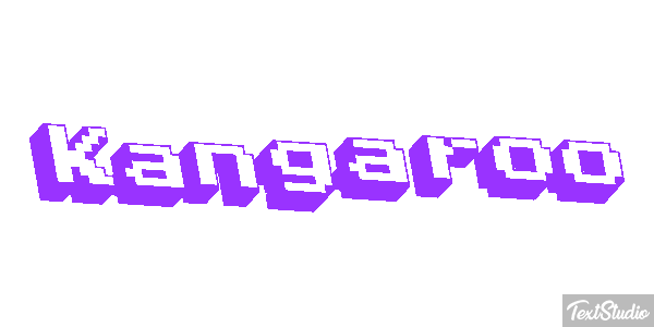 Kangaroo Text effect