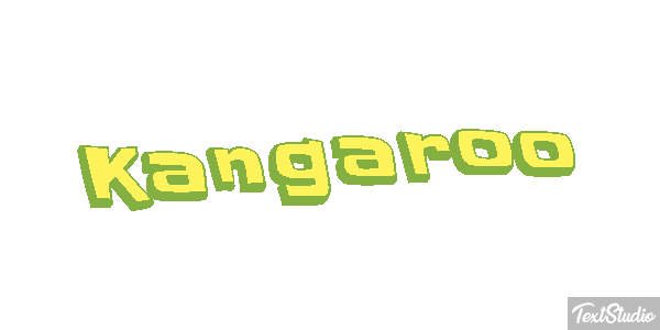 Kangaroo Text effect