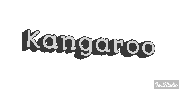 Kangaroo Text effect