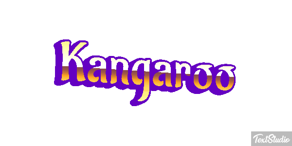 Kangaroo Text effect