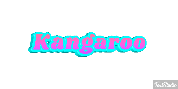 Kangaroo Text effect