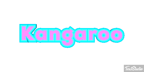 Kangaroo Text effect
