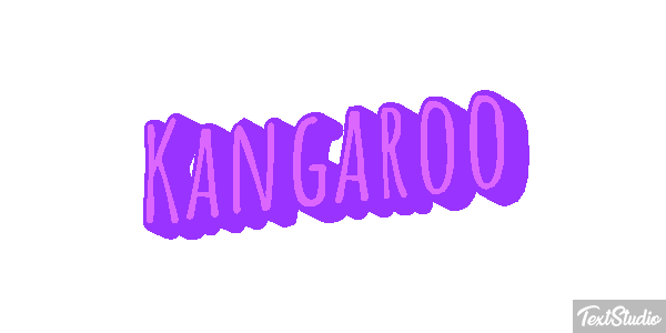Kangaroo Text effect