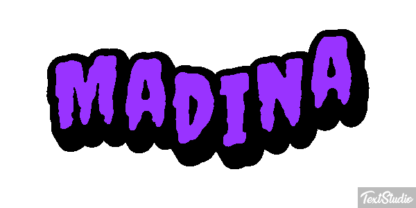 Madina Text effect