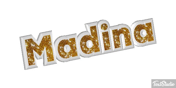 Madina Text effect