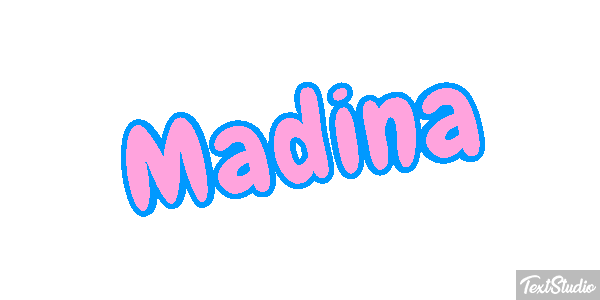 Madina Text effect