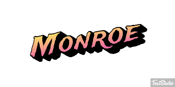 Monroe Efekt tekstowy