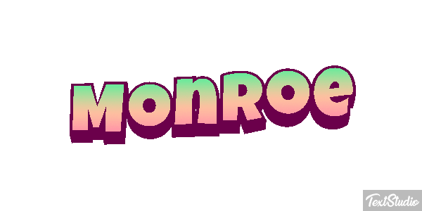 Monroe Efekt tekstowy