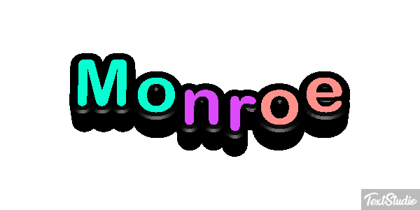 Monroe Efekt tekstowy