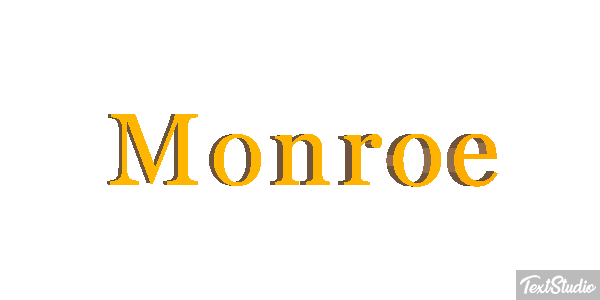 Monroe Efekt tekstowy