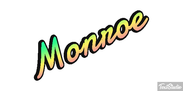 Monroe Efekt tekstowy