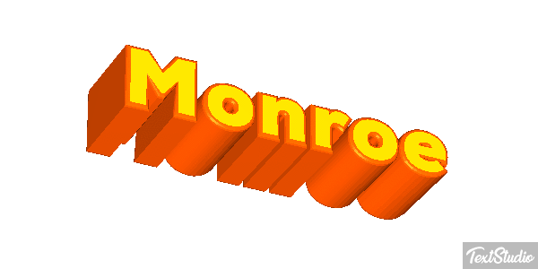 Monroe Efekt tekstowy