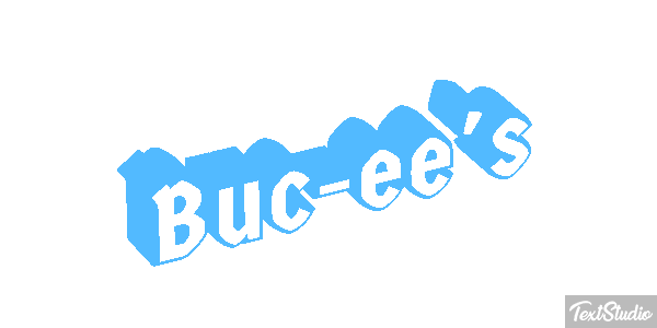 Buc-ee's Tekst effect