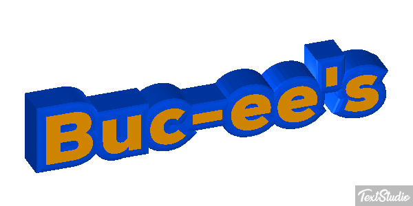 Buc-ee's Tekst effect