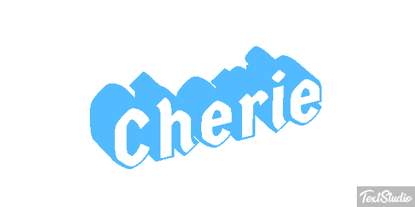 Cherie Text effect