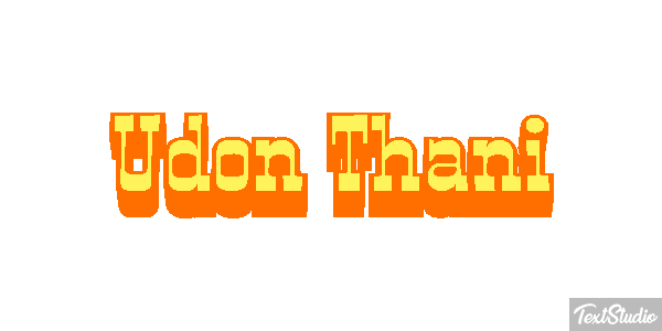 Udon Thani Efekt tekstowy