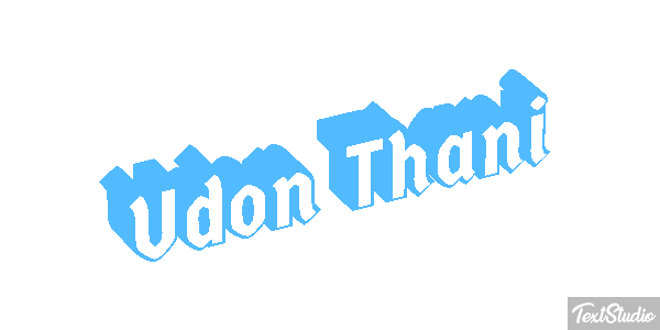 Udon Thani Efekt tekstowy