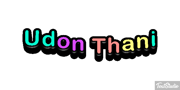 Udon Thani Efekt tekstowy