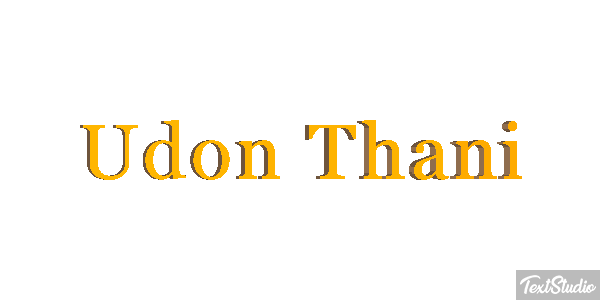 Udon Thani Efekt tekstowy
