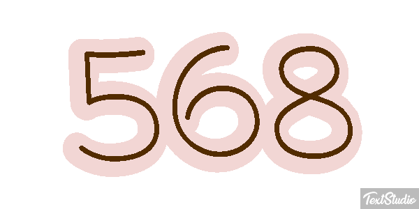 568 Effet de texte