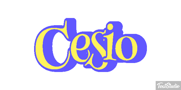 Cesio Effetto testo