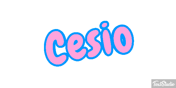 Cesio Effetto testo